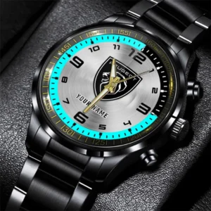 Peugeot Stainless Steel Watch, All Over Print Stainless Steel Watch Peugeot - Cyan DCAR478282077