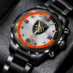 Peugeot Stainless Steel Watch, All Over Print Stainless Steel Watch Peugeot - Orange DCAR478282077