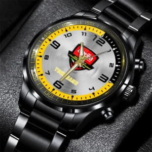 Aprilia Stainless Steel Watch, All Over Print Stainless Steel Watch Aprilia - Yellow DCAR478282097