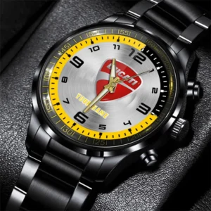 Ducatti Stainless Steel Watch, All Over Print Stainless Steel Watch Ducatti - Yellow DCAR478282099
