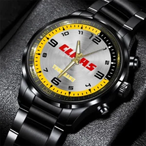 Claas Stainless Steel Watch, All Over Print Stainless Steel Watch Claas - Yellow DCAR478282101