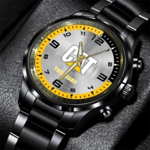 Caterpillar Stainless Steel Watch, All Over Print Stainless Steel Watch Caterpillar - Yellow DCAR478282102