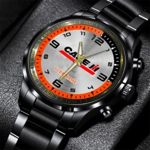 Case IH Stainless Steel Watch, All Over Print Stainless Steel Watch Case IH - Orange DCAR478282103