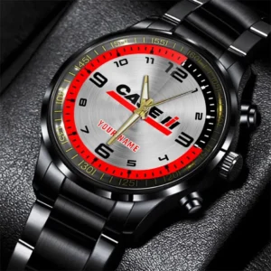 Case IH Stainless Steel Watch, All Over Print Stainless Steel Watch Case IH - Red DCAR478282103