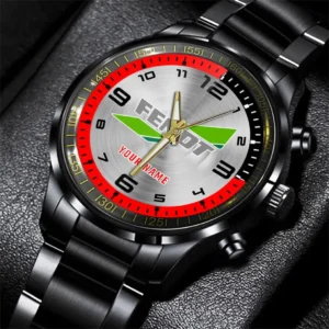 Fendt Stainless Steel Watch, All Over Print Stainless Steel Watch Fendt - Red DCAR478282104