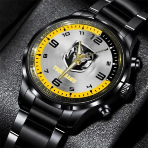 Ram Truck Stainless Steel Watch, All Over Print Stainless Steel Watch Ram Truck - Yellow DCAR478282106