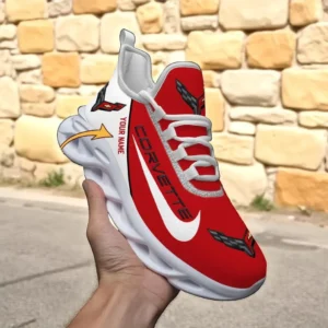 Chevrolet Corvette Max Soul Shoes, Gift For Chevrolet Corvette Fan - White CAR400217017-1