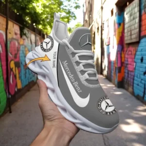 Mercedes Benz Max Soul Shoes, Gift For Mercedes Benz Fan - White CAR400217080-1