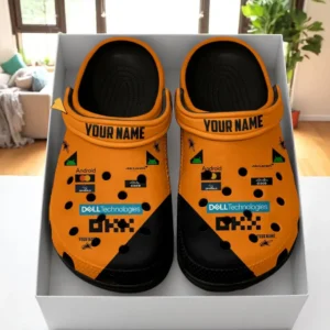 McLaren Crocs, All Over Print Crocs McLaren - Black CAR41704092507