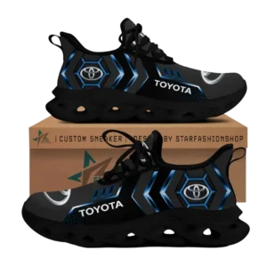 Toyota Max Soul Shoes, Gift For Toyota Fan CAR64022025096 - Black