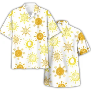 Vibrant Sun Hawaiian Shirt
