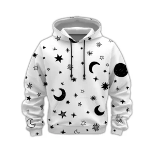 Moon Graphic Hoodie – Modern Streetwear Essential