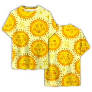 Funny Sun T-Shirt - Tropical Style & Everyday Comfort