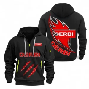 Automobile Fans Gift Hoodie Half Zipper, Hoodie Exclusive Logo CAR500090525112-Black