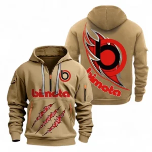 Automobile Fans Gift Hoodie Half Zipper, Hoodie Exclusive Logo CAR500090525113-Khaki