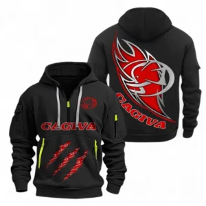 Automobile Fans Gift Hoodie Half Zipper, Hoodie Exclusive Logo CAR500090525116-Black