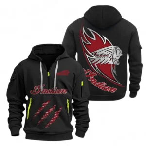 Automobile Fans Gift Hoodie Half Zipper, Hoodie Exclusive Logo CAR500090525119-Black