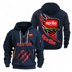 Automobile Fans Gift Hoodie Half Zipper, Hoodie Exclusive Logo CAR500090525120-Navy Blue