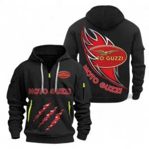Automobile Fans Gift Hoodie Half Zipper, Hoodie Exclusive Logo CAR500090525137-Black