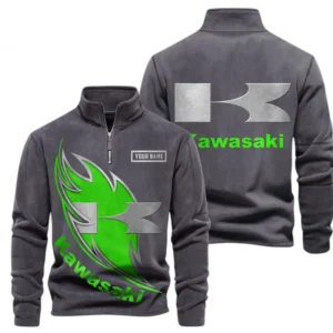 Automobile Fans Gift Half Zip Stand Up Collar Hoodie, Sweatshirt Exclusive Logo CAR501090625224-Dark Gray