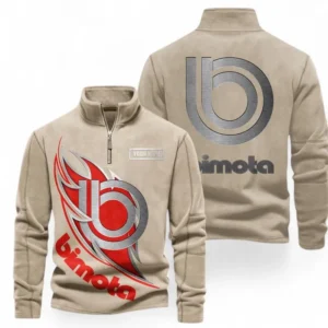 Automobile Fans Gift Half Zip Stand Up Collar Hoodie, Sweatshirt Exclusive Logo CAR501090625227-Light Khaki