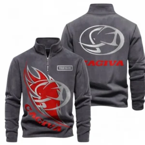 Automobile Fans Gift Half Zip Stand Up Collar Hoodie, Sweatshirt Exclusive Logo CAR501090625231-Dark Gray