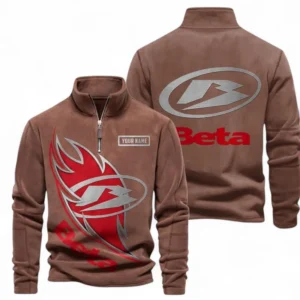 Automobile Fans Gift Half Zip Stand Up Collar Hoodie, Sweatshirt Exclusive Logo CAR501090625232-Brown