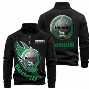 Automobile Fans Gift Half Zip Stand Up Collar Hoodie, Sweatshirt Exclusive Logo CAR501090625234-Black