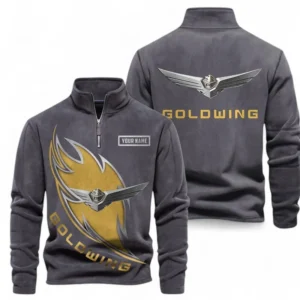 Automobile Fans Gift Half Zip Stand Up Collar Hoodie, Sweatshirt Exclusive Logo CAR501090625238-Dark Gray