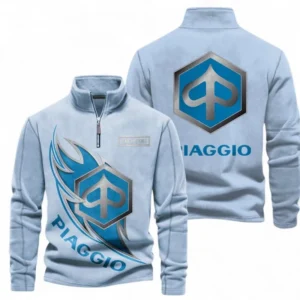 Automobile Fans Gift Half Zip Stand Up Collar Hoodie, Sweatshirt Exclusive Logo CAR501090625250-Light Blue