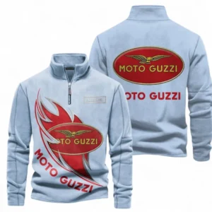 Automobile Fans Gift Half Zip Stand Up Collar Hoodie, Sweatshirt Exclusive Logo CAR501090625258-Light Blue