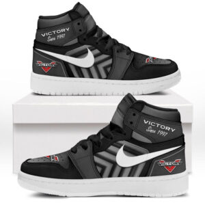 Automobile Fans Gift Air Jordan 1 High, All Over Print Sneakers CAR503090625553-Grey