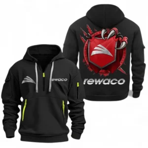 Automobile Fans Gift Hoodie Half Zipper, Hoodie Exclusive Logo CAR504090825817-Black