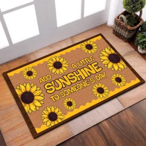 Sunshine Sunflowers Doormat CLE01090425200