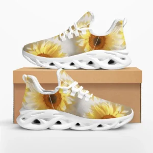 Sunflower Max Soul Shoes - Shoes For Sunflower Lovers CLE56090325779 - White