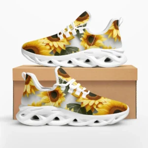 Sunflower Max Soul Shoes - Shoes For Sunflower Lovers CLE56090325781 - White