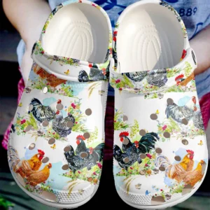 Chicken Clog Chicken Crocs Classic Clogs CLE00090325335