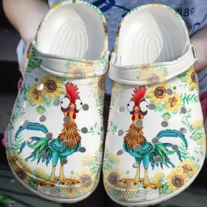 Funny Chicken Crocs Classic Clogs CLE00090325337