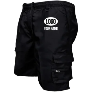 Custom Workwear Casual Shorts CLE05090425050 - Black